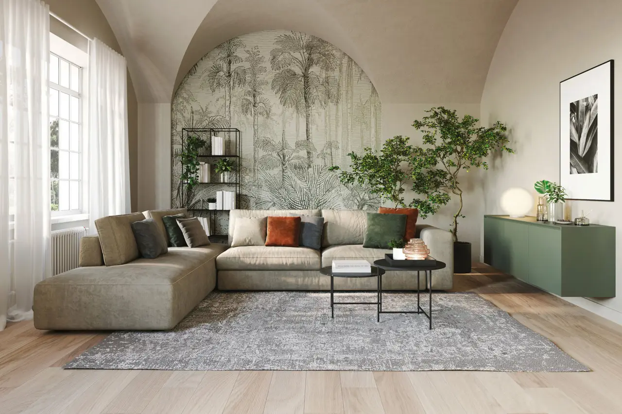 Idee creative per arredare lo spazio tra due divani: soluzioni pratiche e di stile per ogni soggiorno