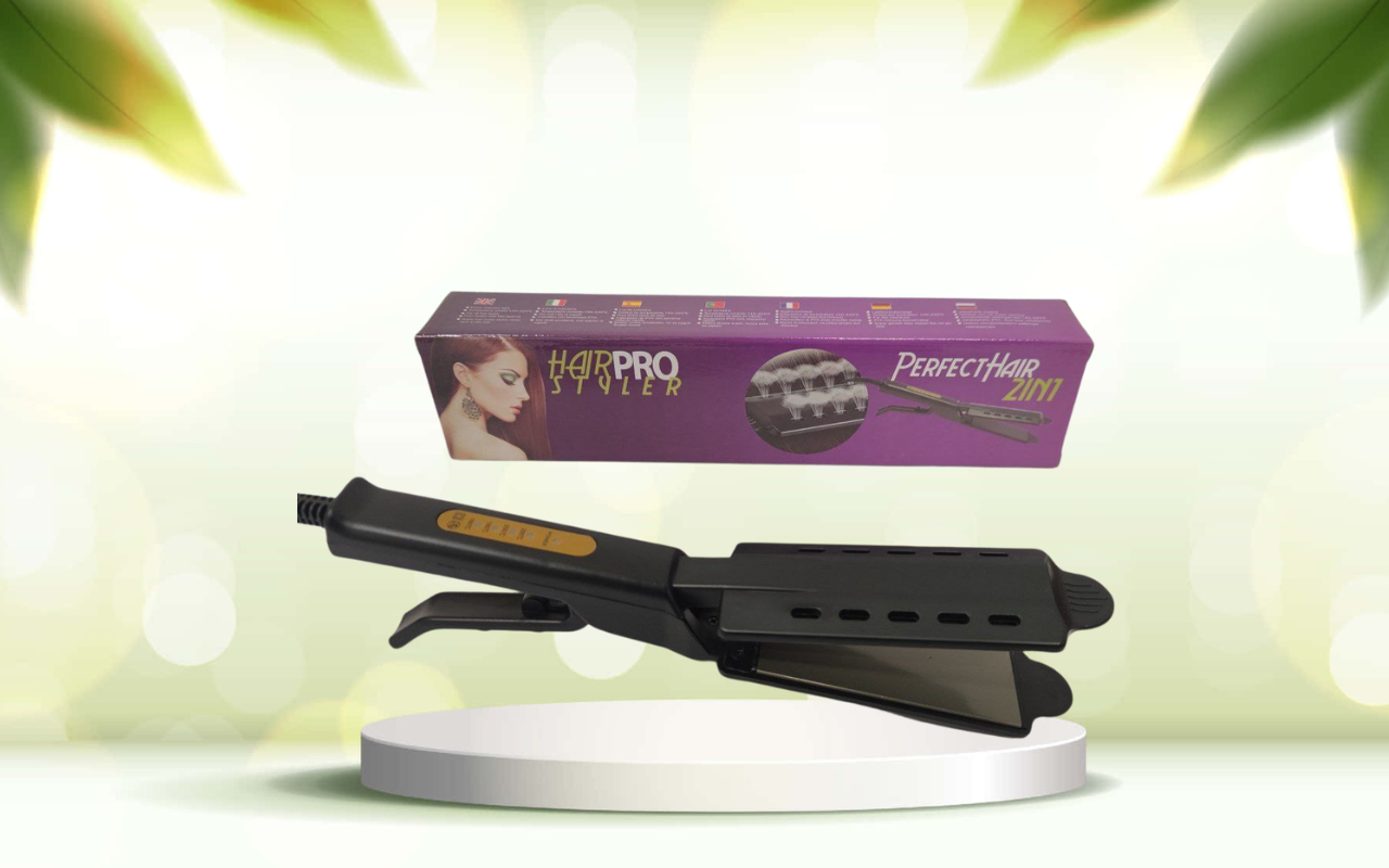 Scopri la piastra Hair Pro Style 2 in 1: asciuga e stira i capelli in un solo gesto